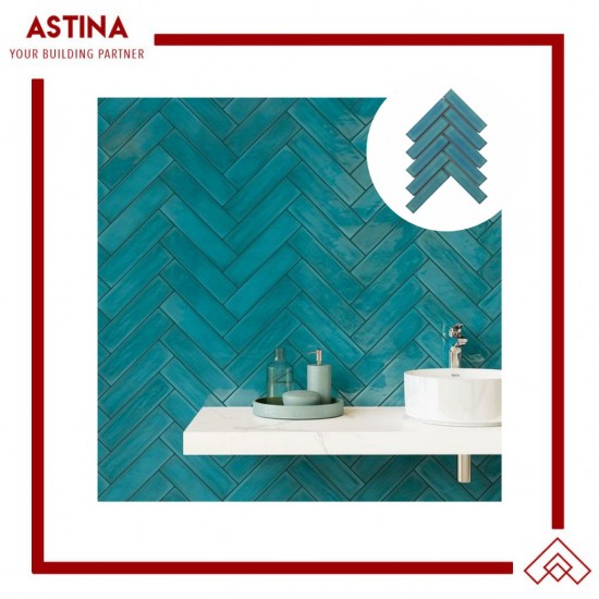 Mosaic Tiles Dekorasi Keramik Arla Tosca 24x20cm (32.5x145mm) Mosaic Tiles Dekorasi Keramik Arla Tosca 24x20cm (32.5x145mm)