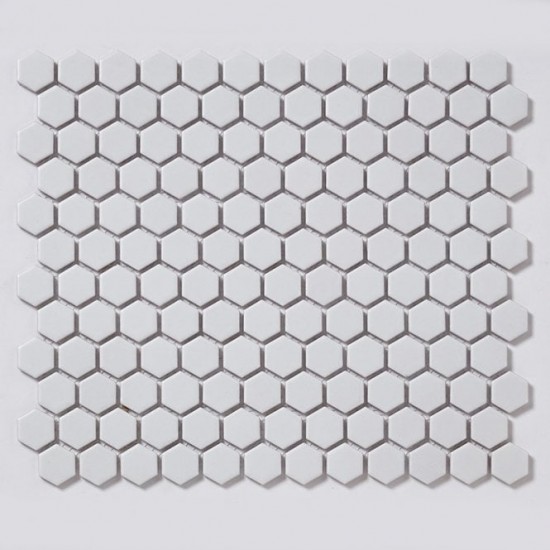 Mosaic Tiles Dekorasi Keramik Mini Hexagon 26 x 30 (23x26 mm)