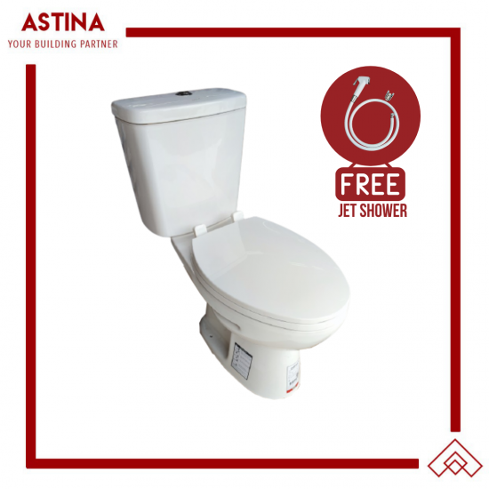 [PAKET HEMAT KLOSET] Kloset duduk COTTO C13445 GRATIS Jet Shower Bano