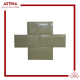 Subway Tile Mulia Signature Metro White & Black 10x20 Beveled Glossy