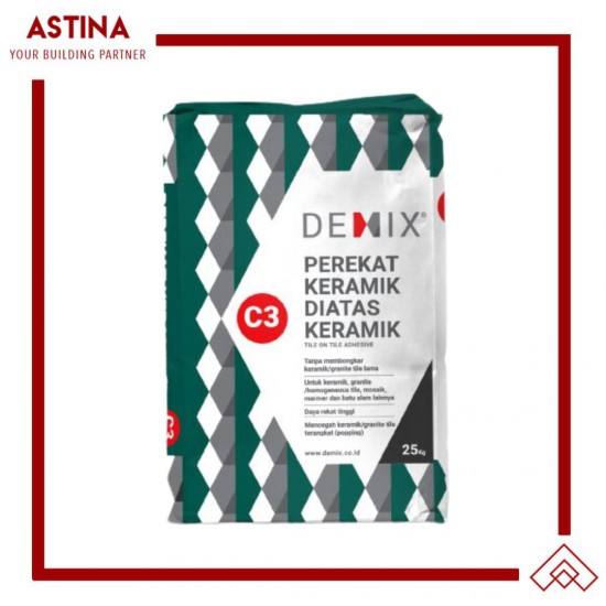Semen Instan Perekat Keramik diatas Keramik Demix C3