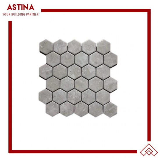 Singres Mosaic Interior Concrete Hexagonal Matt 29x29,5 cm Singres Mosaic Interior Concrete Hexagonal Matt 29x29,5 cm