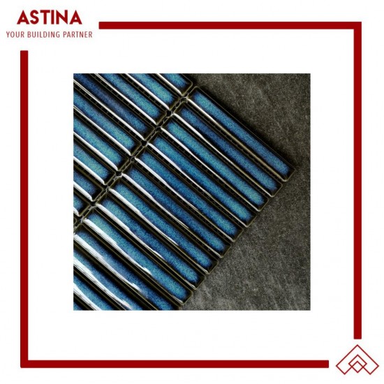 Singres Mosaic Interior Denim Blue Kit Kat Glossy 30,8x28,2 cm Singres Mosaic Interior Denim Blue Kit Kat Glossy 30,8x28,2 cm